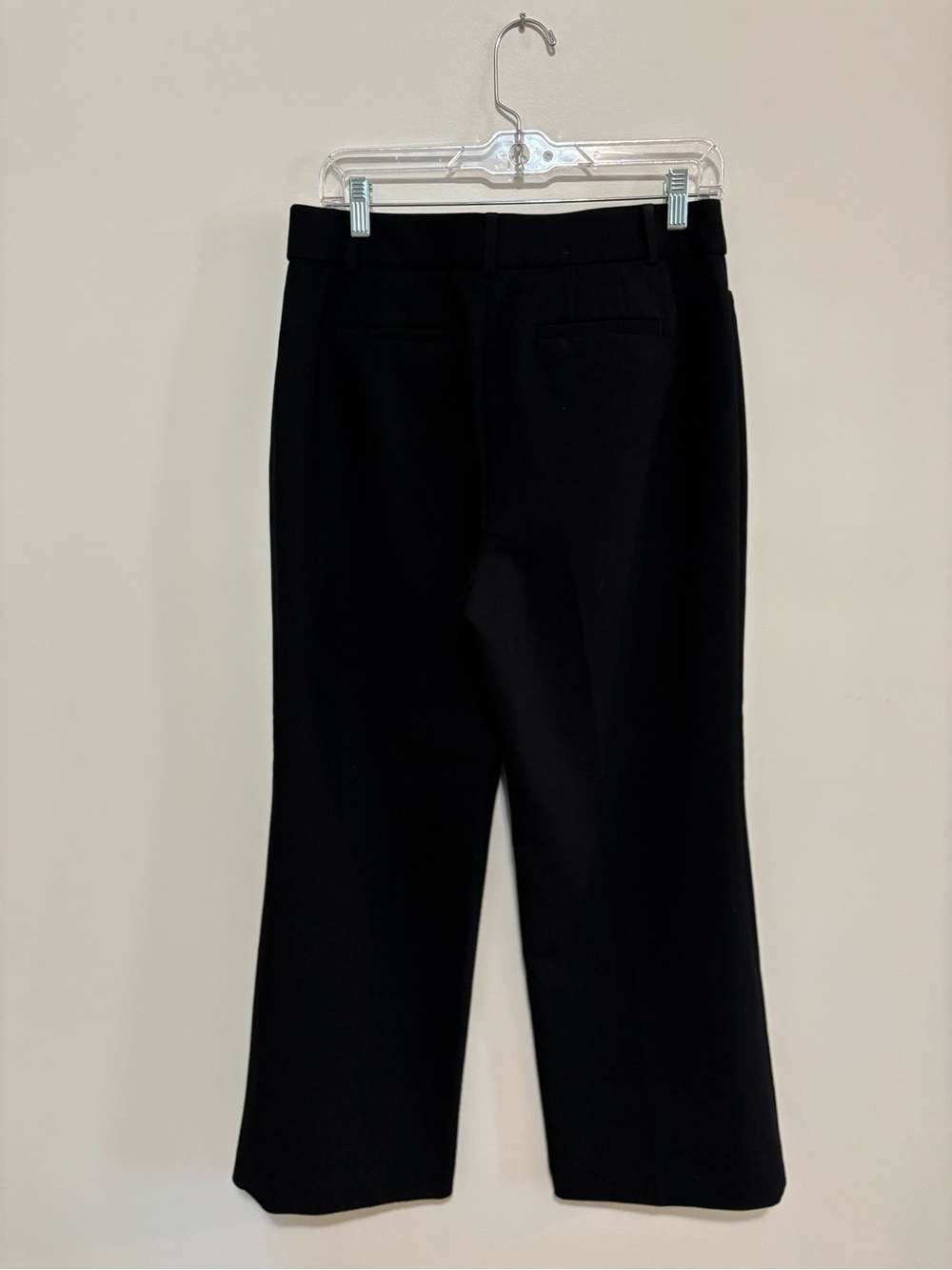 Classic Black Straight-Leg Dress Pants for Women - Picture 3 of 5